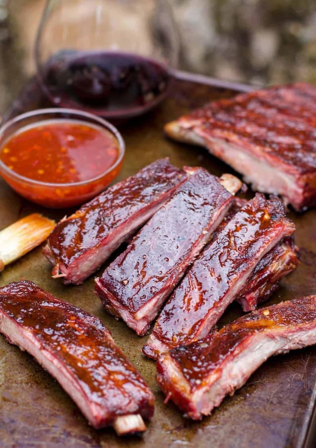 SMOKED PORK RIBS